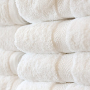 Stack of folded towels